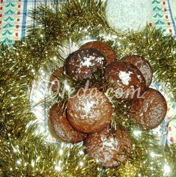 Рождественские кексы Шоколадно-цитрусовые