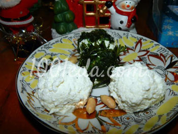Закуска Зеленые снежки: рецепт с пошаговым фото