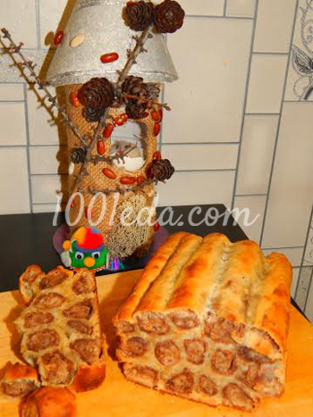 Леопардовый десертный хлеб: рецепт с пошаговым фото