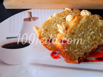 Кекс с масляно-клубничным кремом: рецепт с пошаговым фото