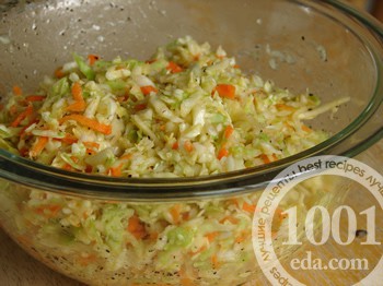 Как приготовить салат провансаль из капусты
