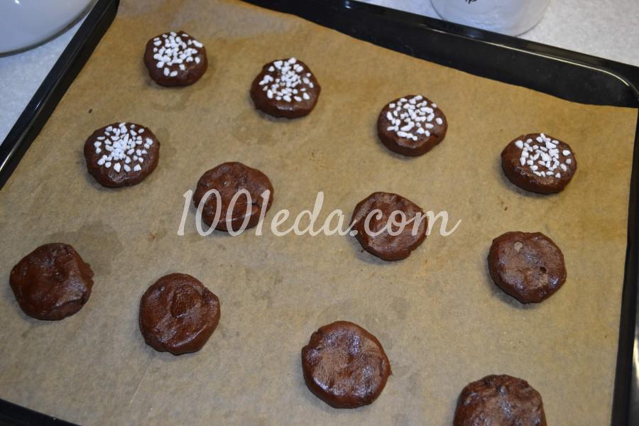 Американское шоколадное печенье: пошаговое фото - Шаг №4