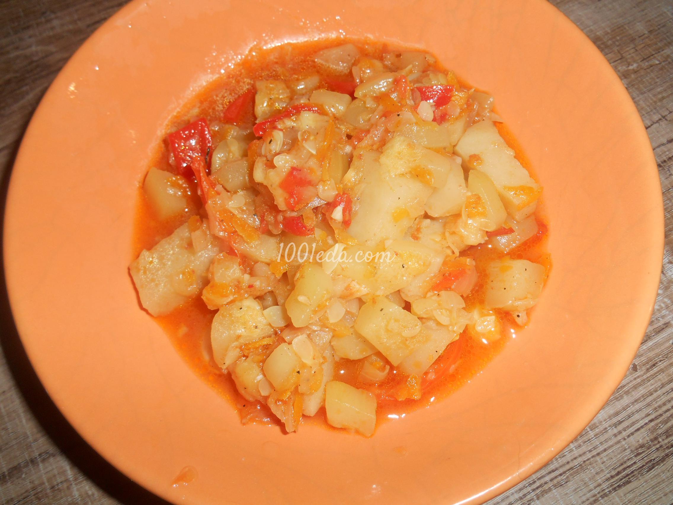 Овощное рагу с кабачками и картофелем: рецепт с пошаговым фото 