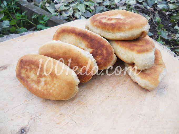 Постные жареные пирожки с картошкой: рецепт с пошаговым фото