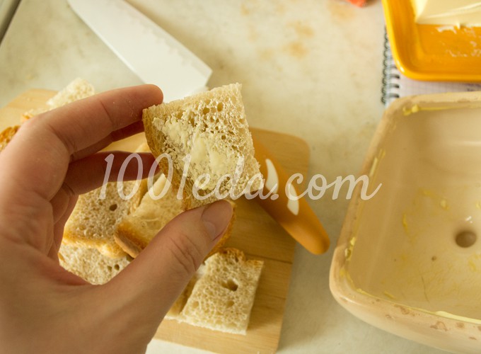 Греночки с домашним сливочным сыром и мандариновым вареньем на завтрак: рецепт с пошаговым фото - Шаг №2