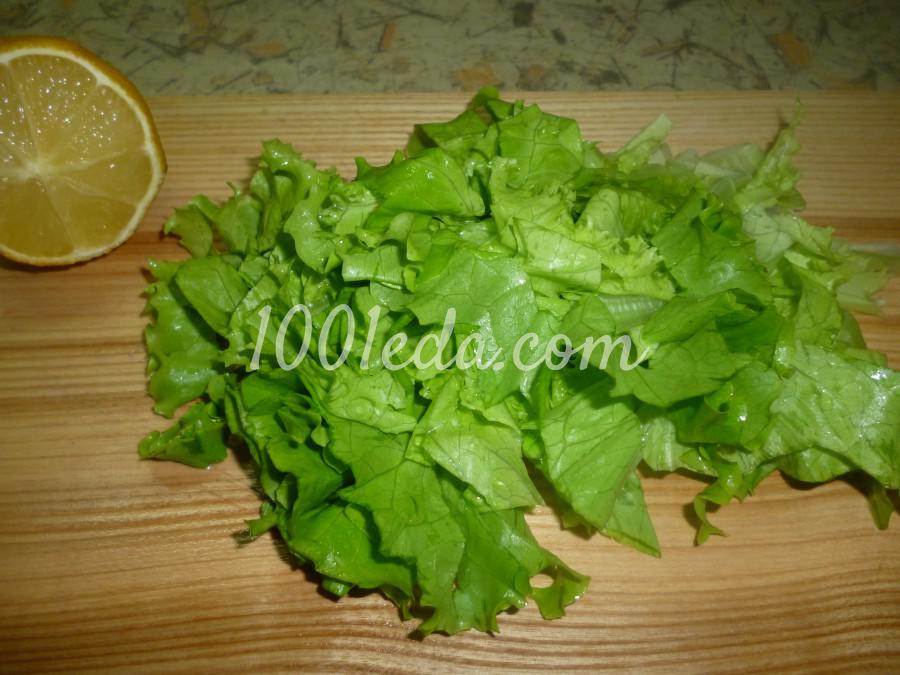 Капустный салат с черемшой: рецепт с пошаговым фото - Шаг №4