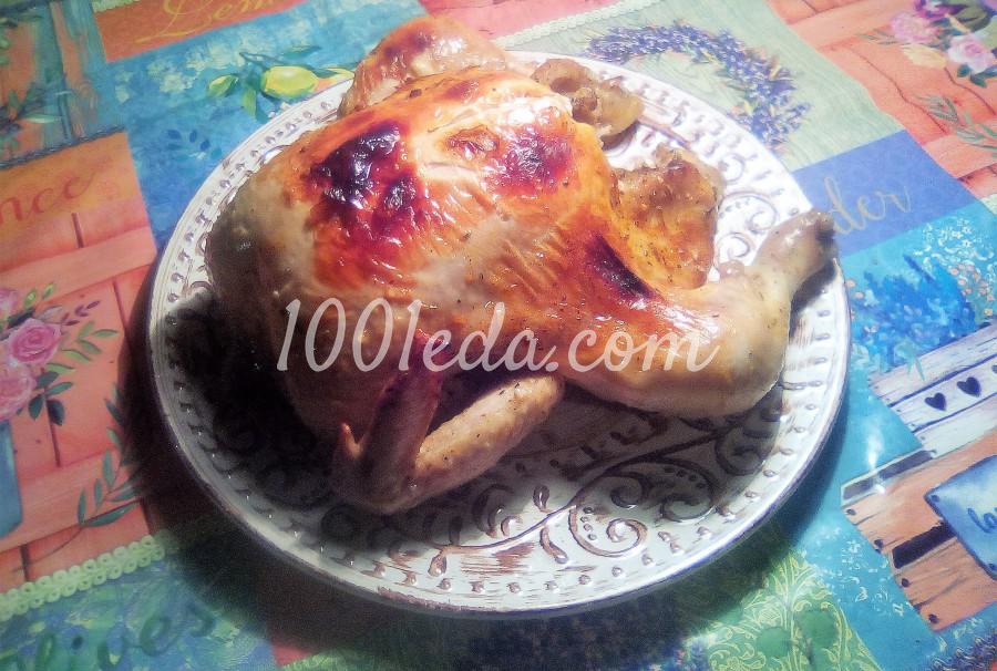 Курица, запечённая целиком в рукаве в духовке: пошаговое фото - Шаг №4
