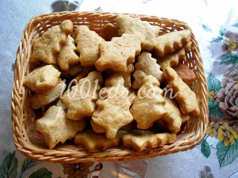 Новогоднее соленое печенье "Для старшеньких": пошаговое фото - Шаг №8