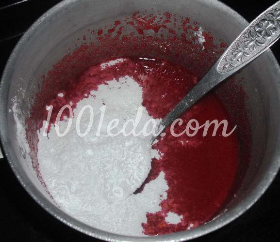 Пирожные песочные с малиновым заварным кремом: рецепт с пошаговым фото - Шаг №11