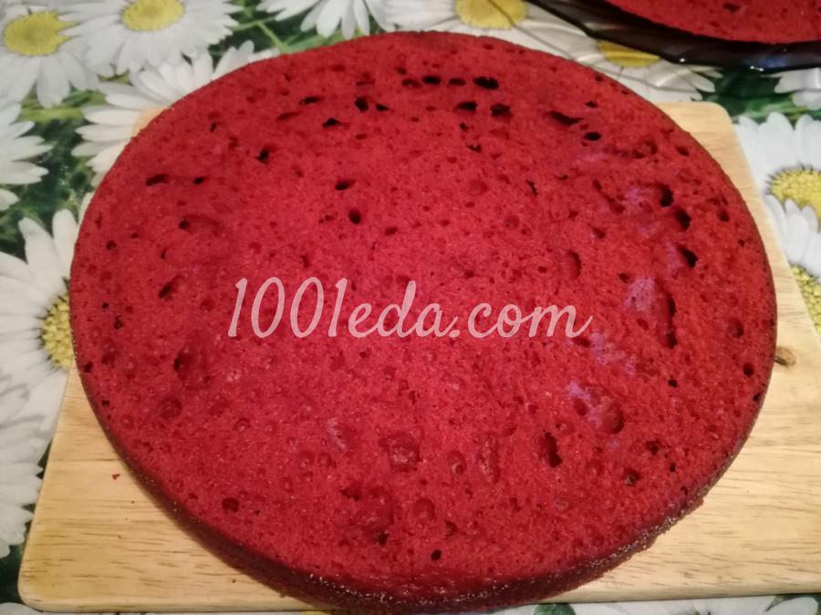 Торт Красный бархат: рецепт с пошаговым фото - Шаг №4