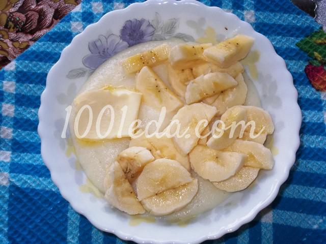 Вкусная и полезная манная каша с бананом на завтрак: пошаговое фото - Шаг №4