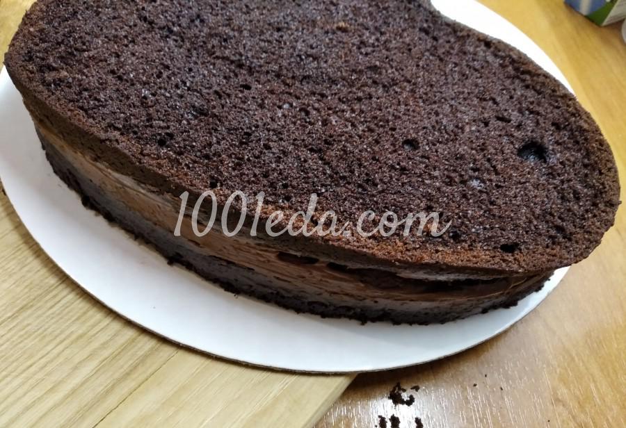 Вкусный домашний торт "Любовь в шоколаде": пошаговый с фото - Шаг №6