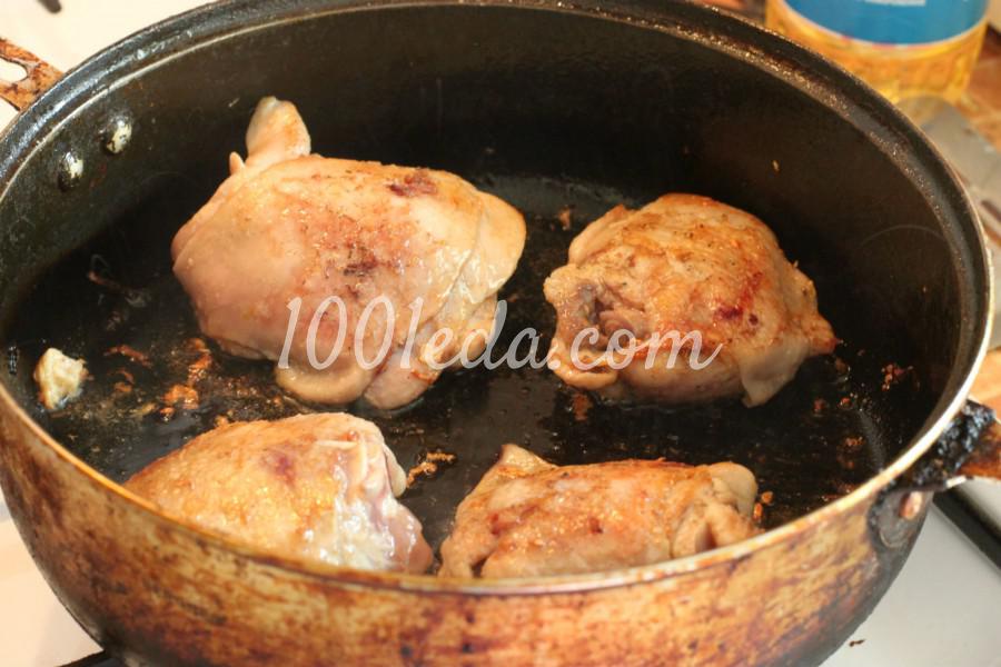 Гречневая каша с морковью и куриными бедрами в духовке: рецепт с пошаговым фото - Шаг №1