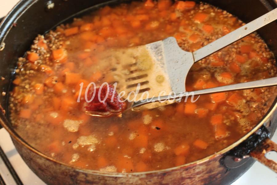 Гречневая каша с морковью и куриными бедрами в духовке: рецепт с пошаговым фото - Шаг №5