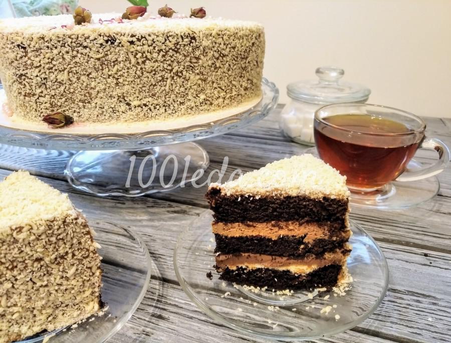 Вкусный домашний торт "Любовь в шоколаде": пошаговый с фото