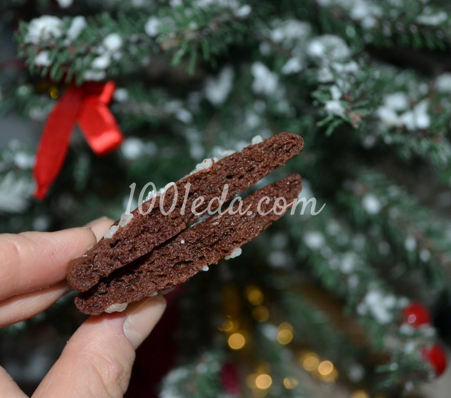 Американское шоколадное печенье: пошаговое фото